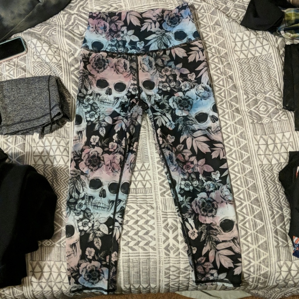 Skull leggings
